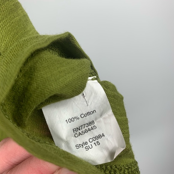 Madewell Olive Whisper Cotton Crewneck Top - Picture 6 of 6